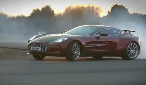 Video Aston Martin One-77 Passenger Ride by Autocar