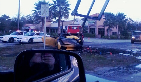 Car Crash Driver Killed in Lamborghini Gallardo Crash in Ormond Beach