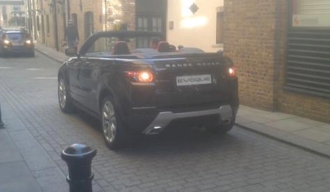 Spotted Range Rover Cabriolet Concept in London
