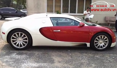 Video Bugatti Veyron Spotted in Vietnam