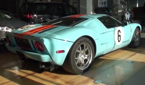 Video Ford GT Gulf Heritage Edition