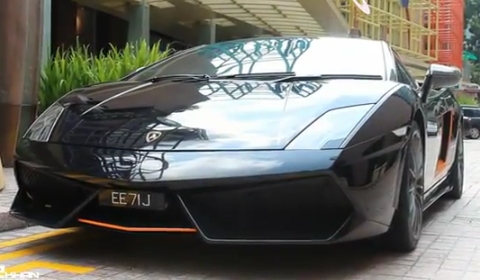Video Lamborghini Gallardo LP550-2 Singapore Limited Edition