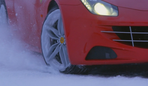 Video Markku Alen tests Ferrari FF in Northern Sweden