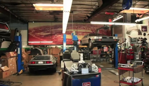 Video Matt Farah Drives The World's Fastest DeLorean