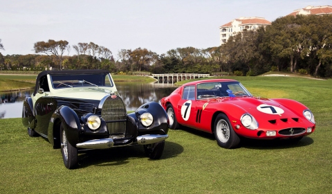 1938 Bugatti Type 57 and 1962 Ferrari 330 LM Best in Show at 17th Amelia Island Concours d'Elegance