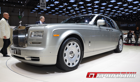 Geneva 2012 Rolls-Royce Phantom Series II Facelift