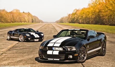 Photo Of The Day Ford GT vs Shelby GT500 Supersnake