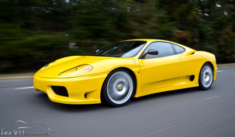 Photo Of The Day Yellow Ferrari 360 Challenge Stradale