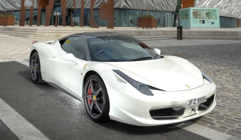 Ferrari Owners' Clubs Gather in Belfast for Titanic Tour