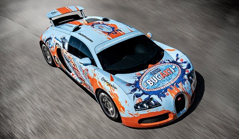 Bugarti Veyron for Wilton Classic and Supercars 2012