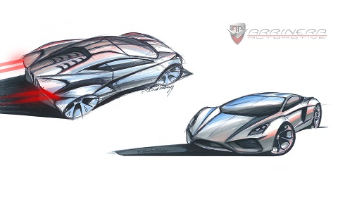 New Arrinera Supercar Sketches Revealed