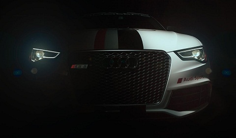 Audi Teases Audi RS5 for Pikes Peak