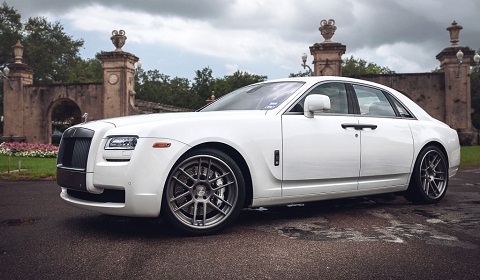 Rolls-Royce Ghost on ADV.1 Wheels
