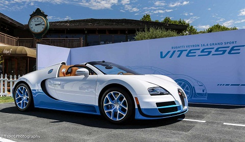 Special Edition Bugatti Veyron Grand Sport Vitesse at Monterey 2012