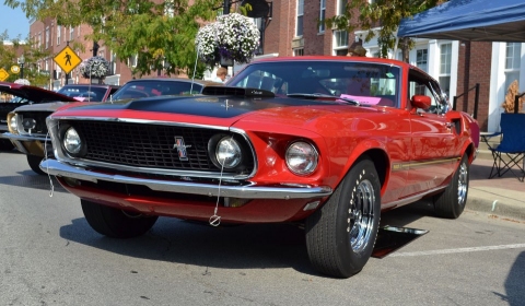 1969 Ford Mustang by Victory Muscle Wins at Carmel Artomobilia 2012