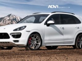 ADV.1 Wheels Porsche Cayenne Desert Photoshoot
