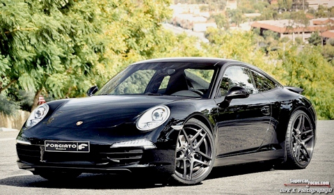 2013 Porsche 911 on Forgiato Wheels