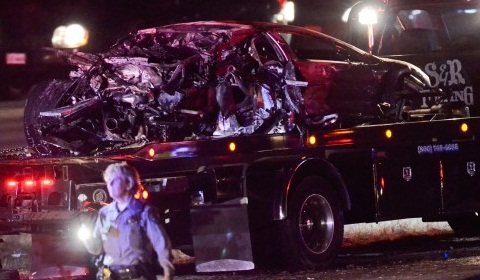 Drunk Driver Crashes Lamborghini Murcielago LP640 in California