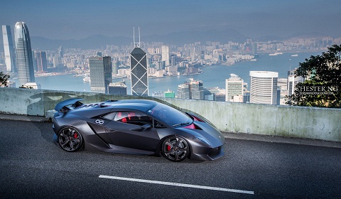Lamborghini Sesto Elemento in Hong Kong by Chester Ng