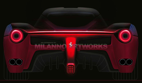 Ferrari F70 rendering by Milanno Artworks