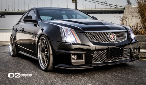 Cadillac CTS-V on D2Forged FMS-11 Wheels