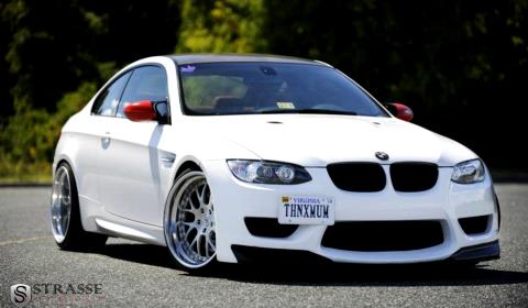 BMW E92 M3 with SM8 Strasse Forged Wheels