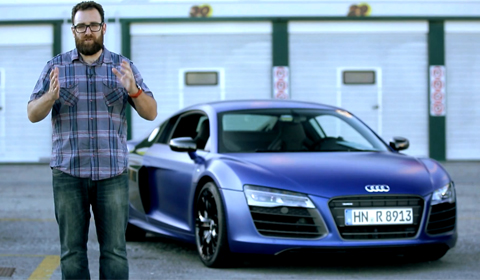 Motor Trend Drives the new 2013 Audi R8