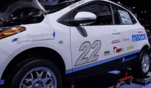 Video Mazda2 Transformed From Stock to Racecar in 25 Hours
