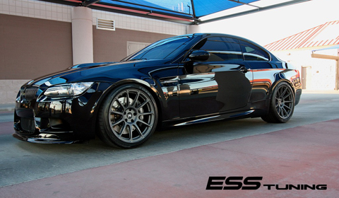 Blacked-Out BMW M3 on HRE P43SC Wheels