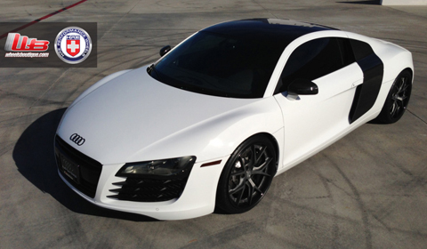Audi R8 V8 by Wheels Boutique on HRE S101's
