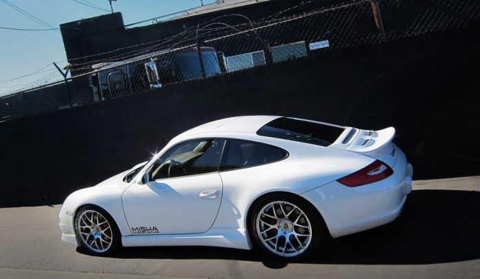 Porsche 911 Ducktail Spoiler, Front Bumper lip and Side Skirts by Misha Designs