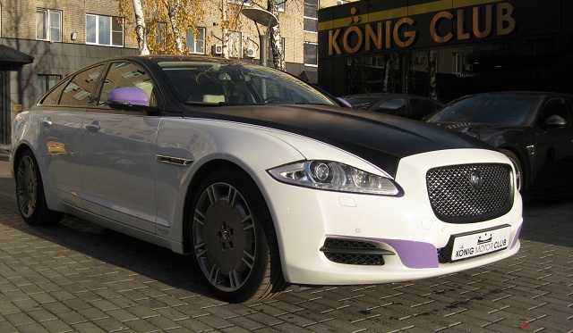 Two-Tone Jaguar XJ Supersport With Alligator Leather Accents
