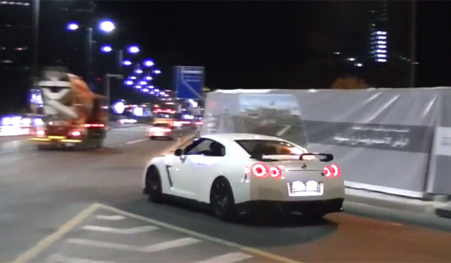 Video: White Nissan GT-R Fitted With Meisterschaft Exhaust
