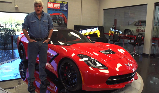 Video: Jay Leno Takes a Tour of the 2014 Chevrolet Corvette Stingray