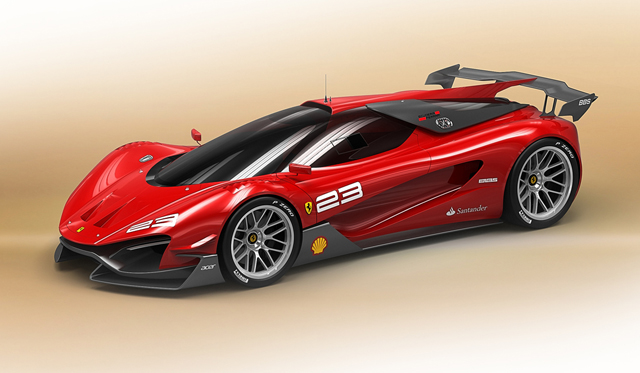 Ferrari Zerzi Competizione Design Concept by Samir Sadikhov