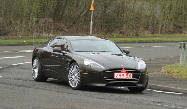 Spyshots 2014 Aston Martin Rapide S Without Camouflage