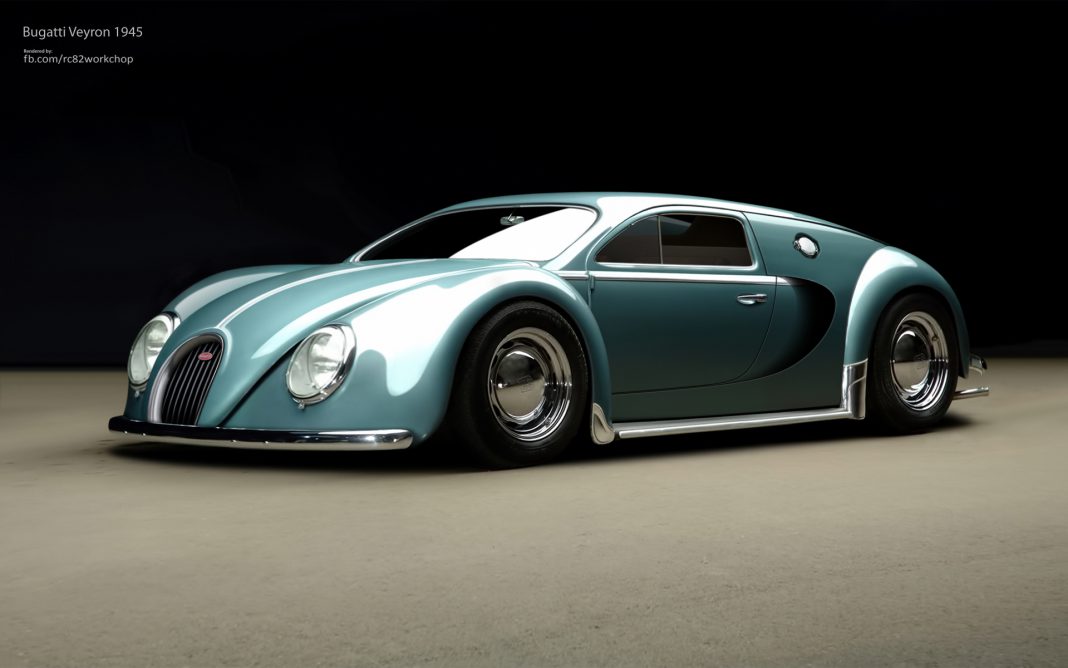 Render: Bugatti Veyron Beetle Edition