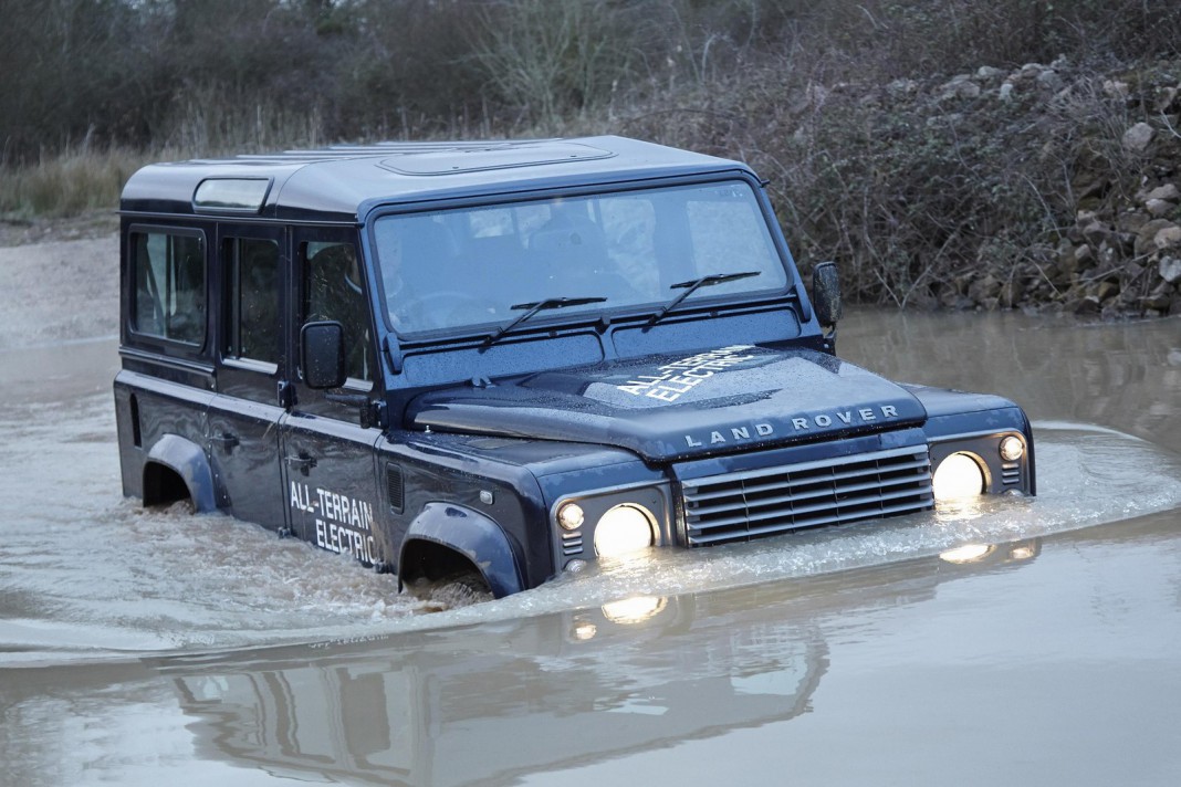 Electric Land Rover Defender Research Vehicle