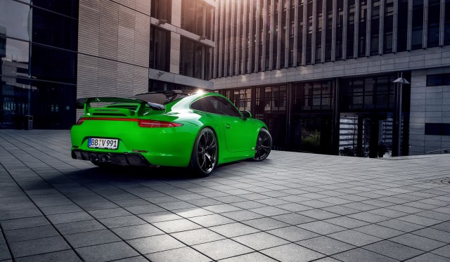 TechArt Emerald Green Porsche 911 Carrera 4S