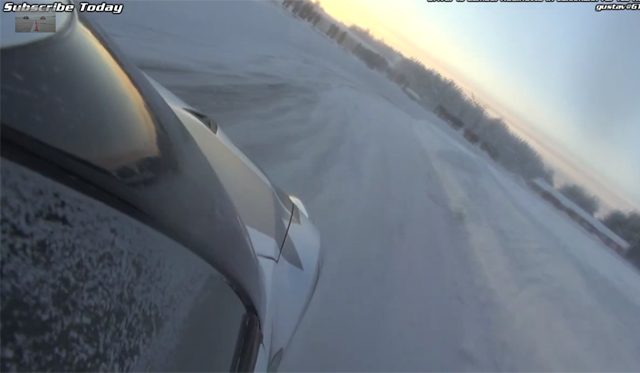 Video: Snow Drifting Nissan GT-R With Samuel Hubinette
