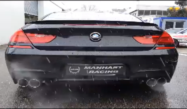 Video: BMW F12 M6 by Manhart Racing With Axleback Exhaust