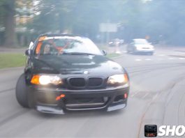 Video: BMW E46 M3 Drifting on the Streets of Poland