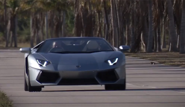 Video: Autocar Drives the Lamborghini Aventador Roadster