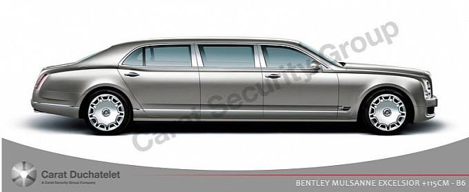 Armoured Bentley Mulsanne by Carat Security Group