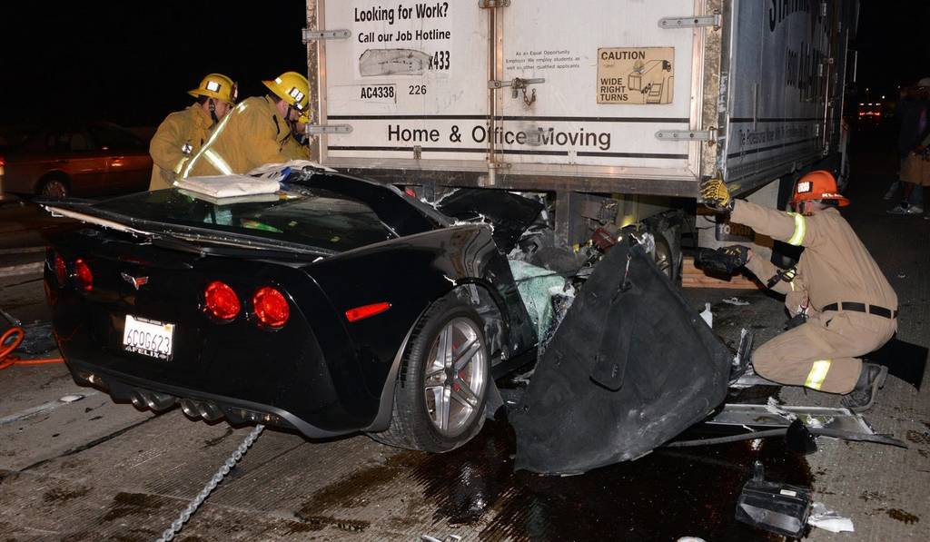 Car Crash: Driver Survives Horrific Corvette Z06 Accident