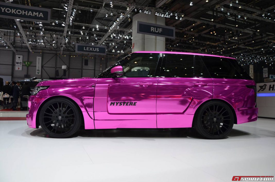Hamann Mystere - Pink Range Rover