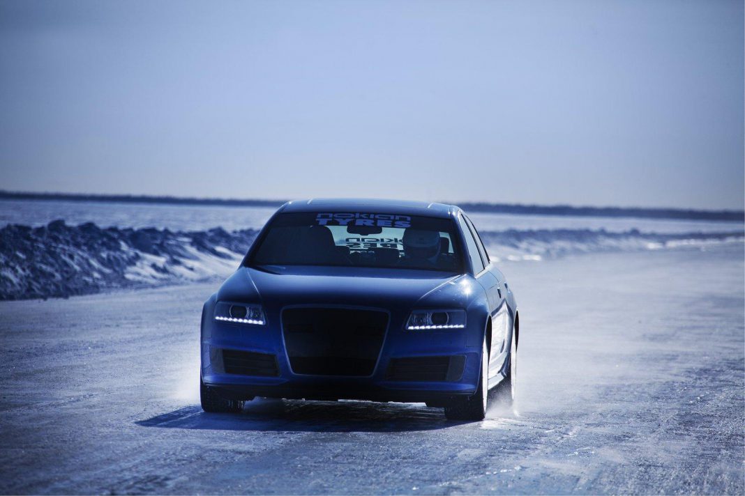 Nokian Tyres Sets New World Record on Ice with Audi RS6