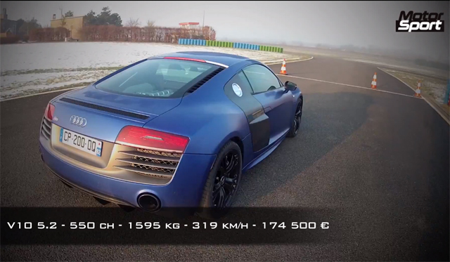 Video: Watch an Audi R8 V10 Plus Launch From 0-300km/h