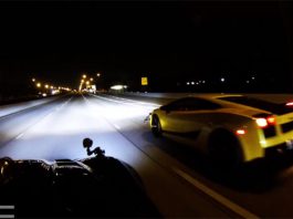 Video: 1500hp Lamborghini Gallardo vs 1700hp Chevrolet Corvette