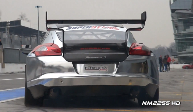 Video: Menacing Porsche Panamera Racer at Monza